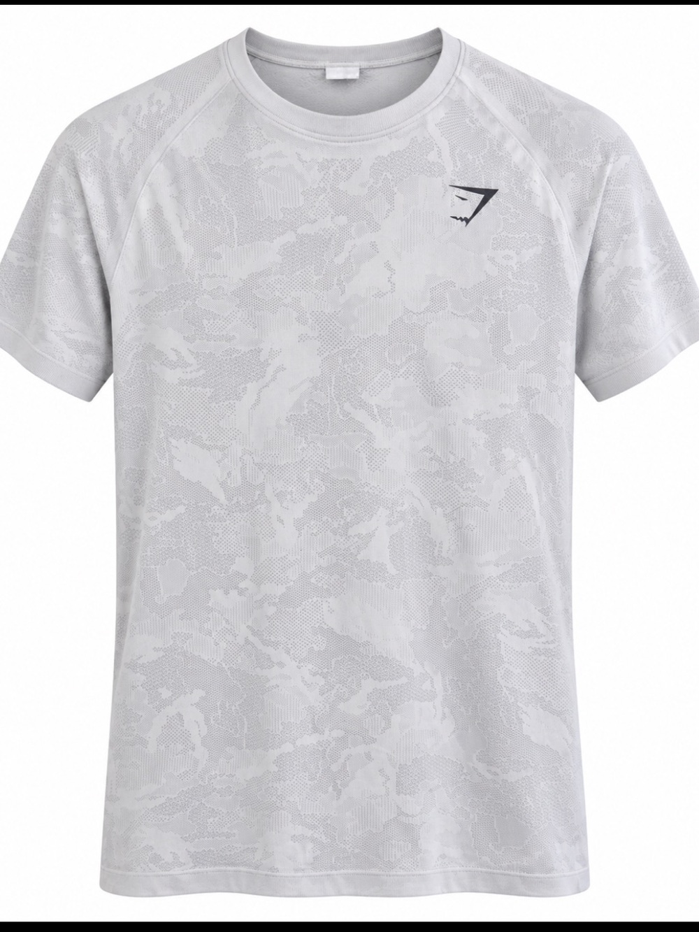Gymshark Training T-Shirt Mens XL White Mesh Vented Athletic Tee